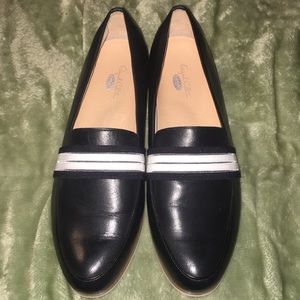 Dr Scholls Loafers Black and White Size 9